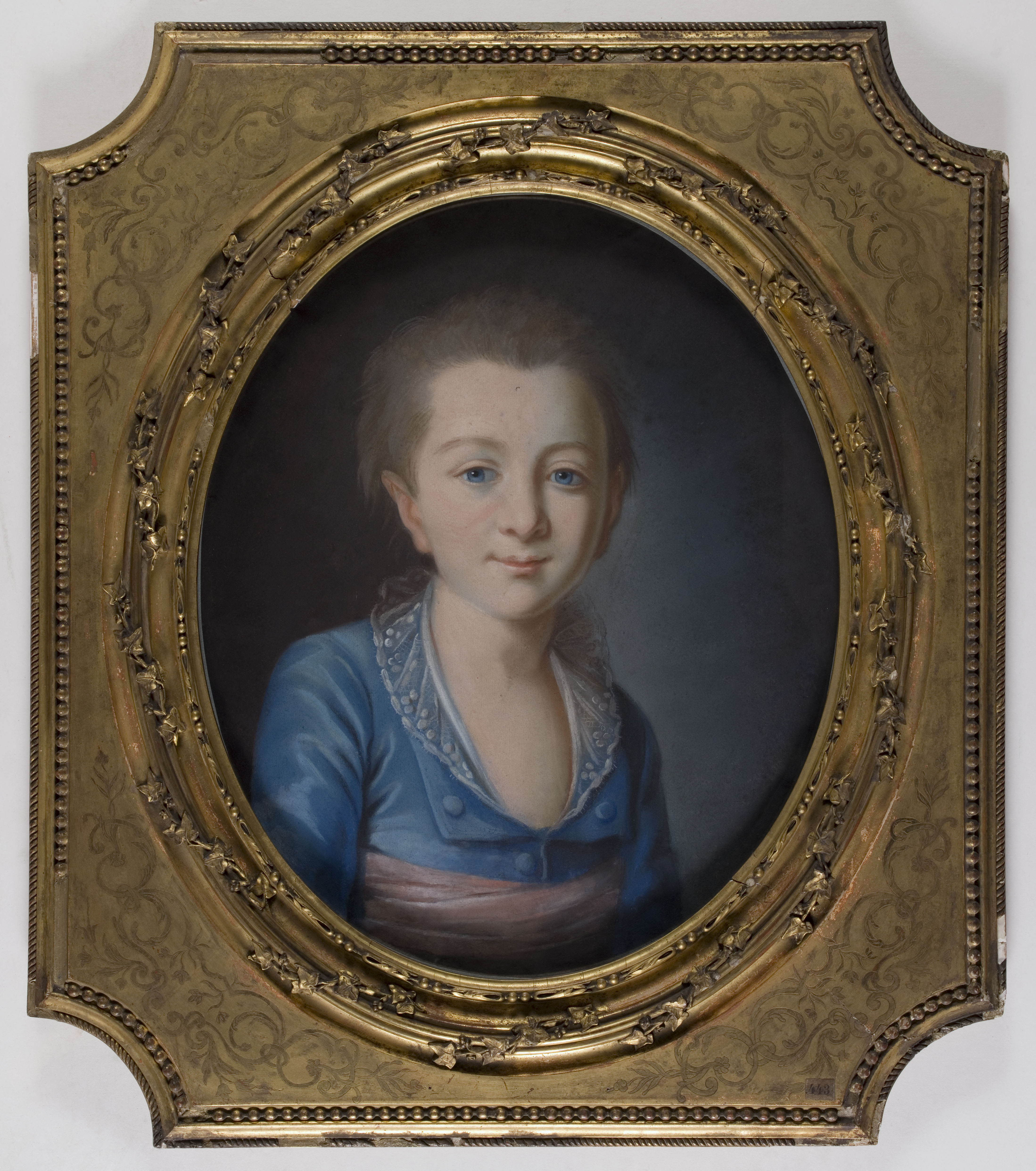 Anonyme, Portrait présumé du premier dauphin, Xavier-Louis-Joseph (octobre 1781-juin 1789), frère aîné de Louis XVII