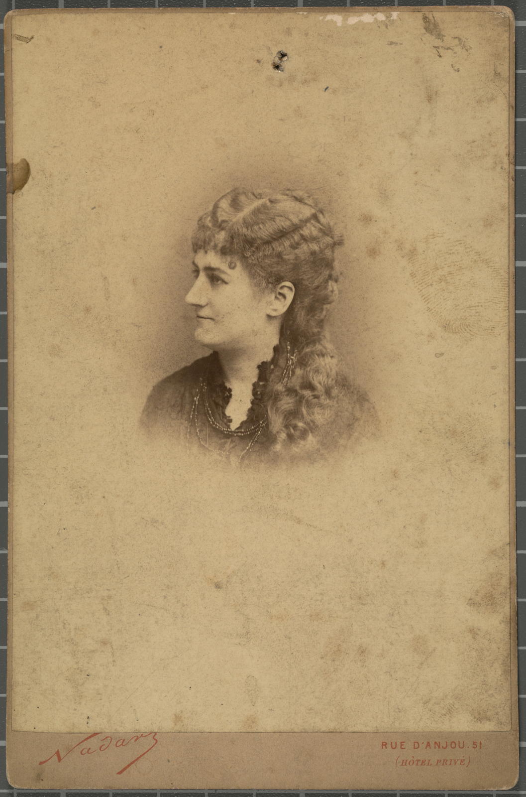 Tournachon, Gaspard Felix, Nadar, Unknown woman