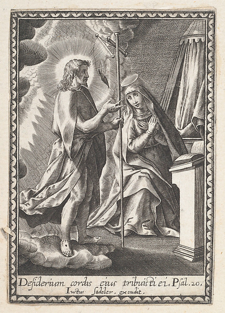 Anonymous, Christ Appearing to His Mother