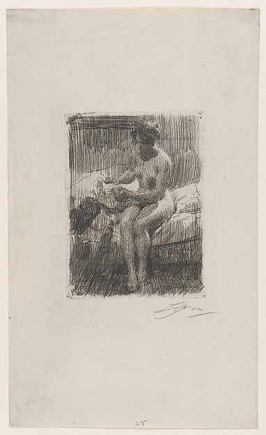 Anders Zorn, Model Reading
