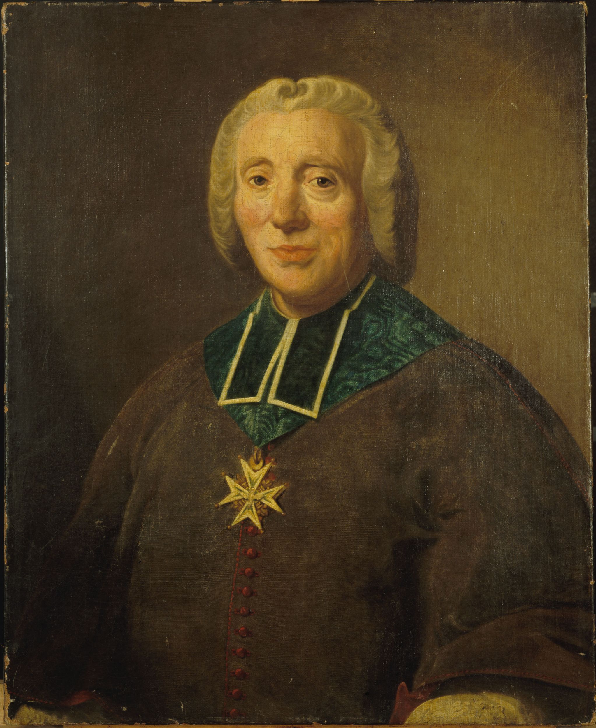 Anonyme, Portrait de Jean-Gilles de Coëtlosquet (1700-1784), évêque de Limoges, précepteur des enfants de France