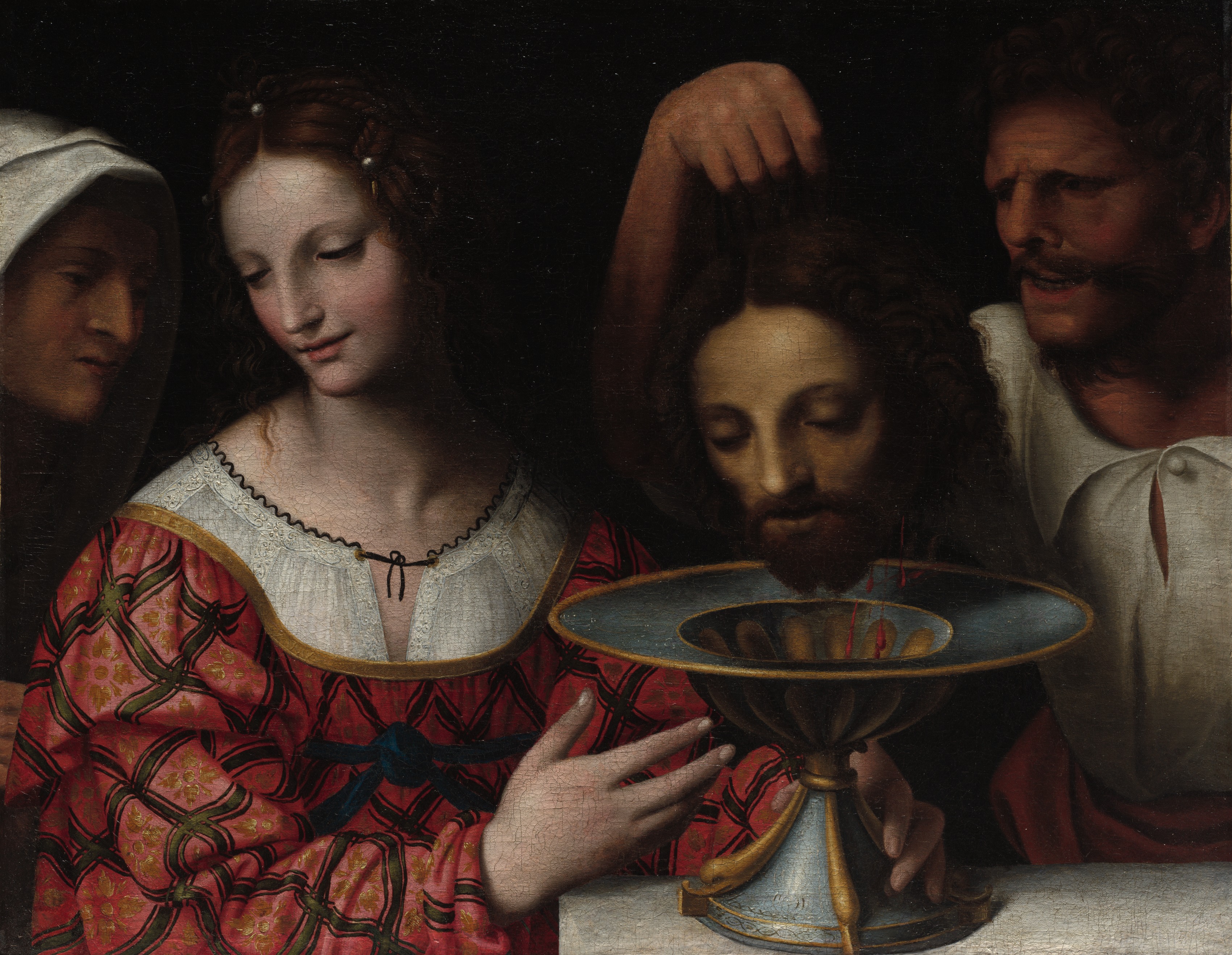 Bernardino Luini, Salome with the Head of Saint John the Baptist