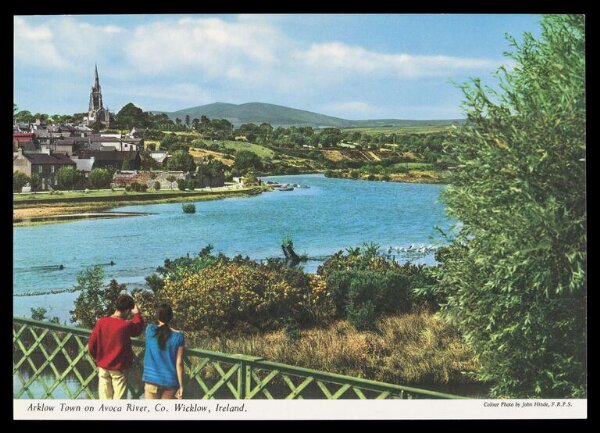 Hinde, John Wilfrid, Arklow Town on Avoca River, Co. Wicklow, Ireland