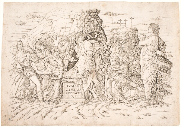 Andrea Mantegna, Gravlæggelsen
