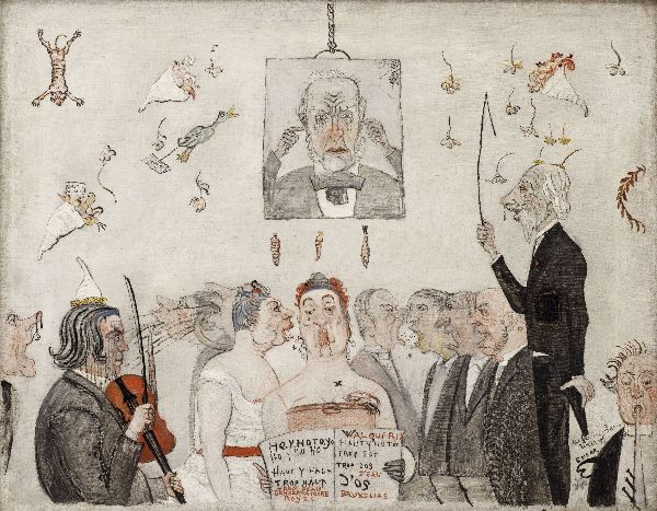James Ensor, In the Conservatory