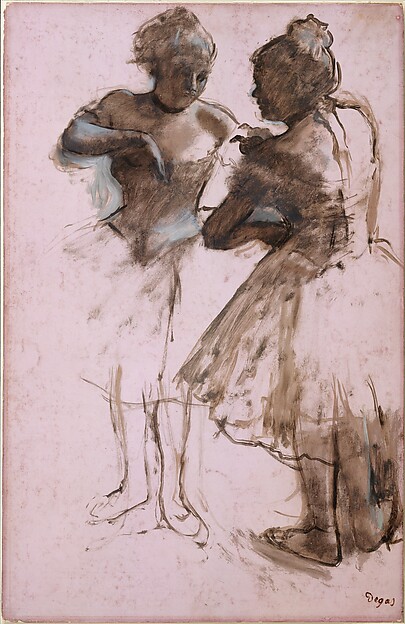 Edgar Degas, Two Dancers
