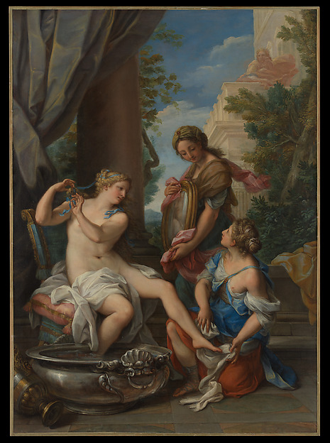 Giuseppe Bartolomeo Chiari, Bathsheba at Her Bath