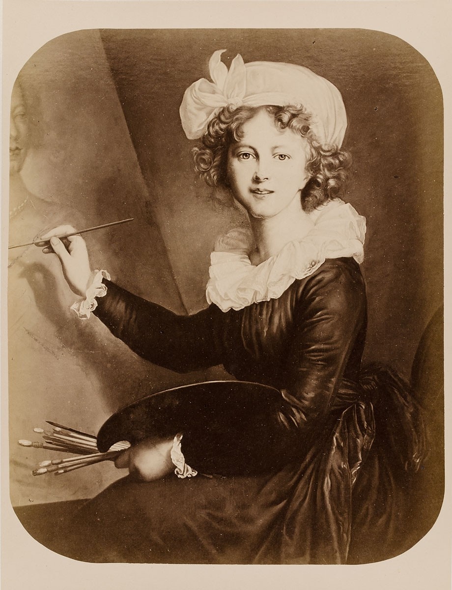 Giacomo Brogi, Selbstbildnis der Madame Le Brun