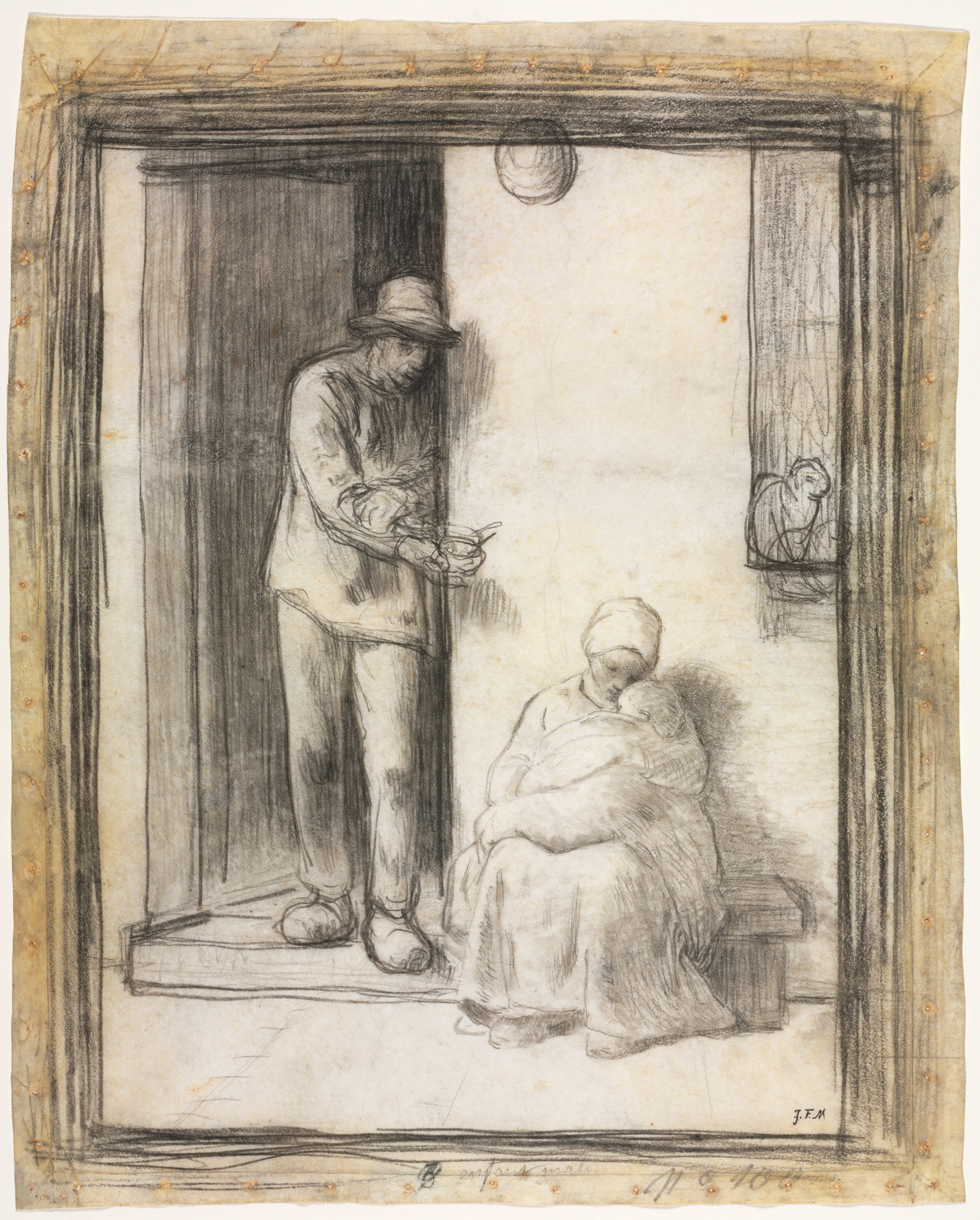 Jean-François Millet, The Sick Child