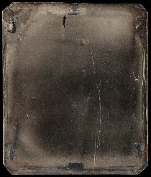 Unknown, [Daguerreotype plate with no image]