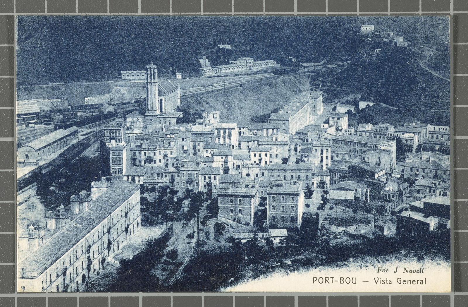 Desconegut, Port-Bou - Vista General