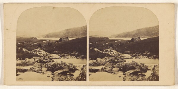 Unknown, [Sea view with rocks]