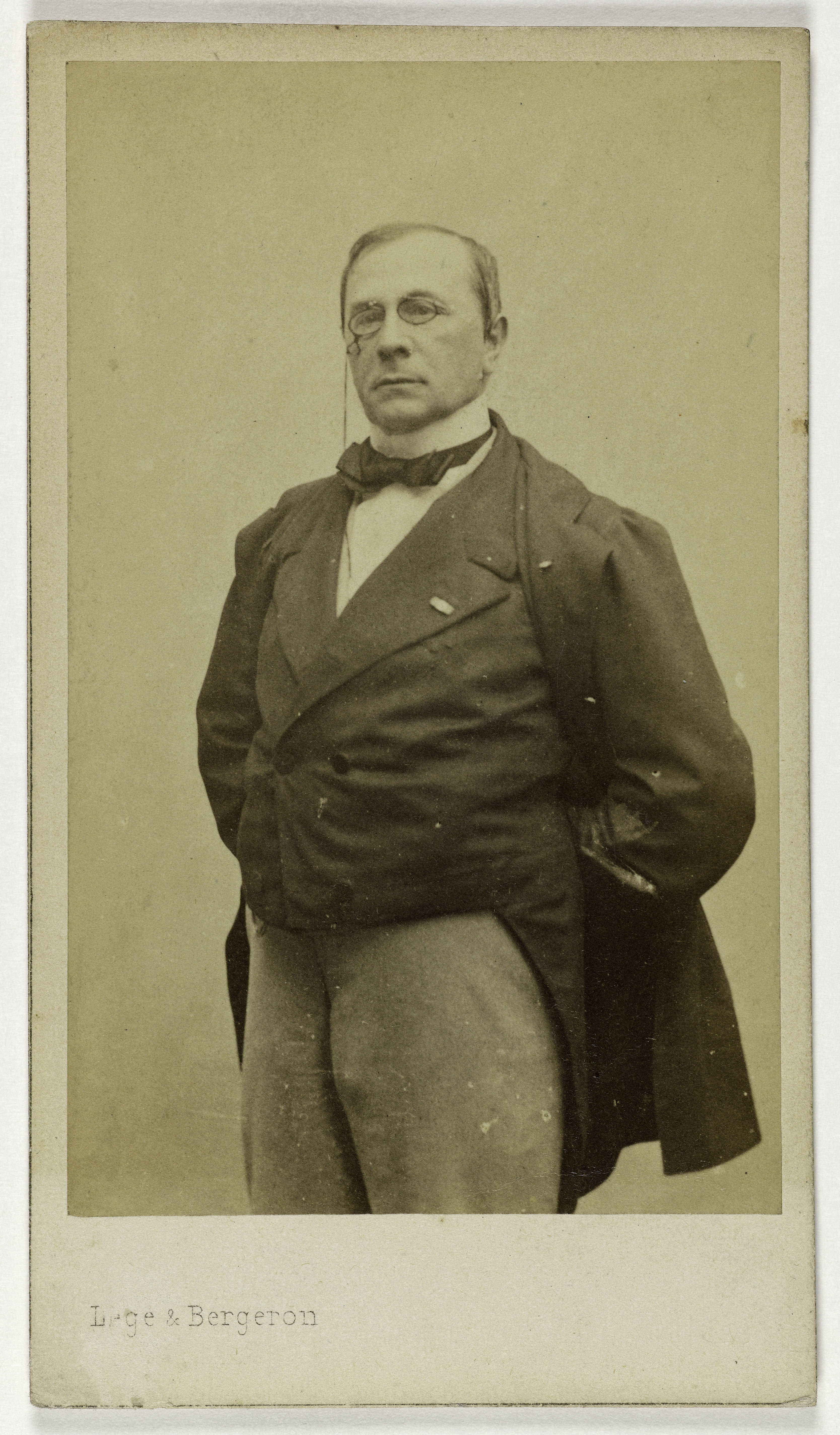 Carjat & Cie, Portrait d'Emile de Girardin, (1806-1881), (publiciste, homme politique)