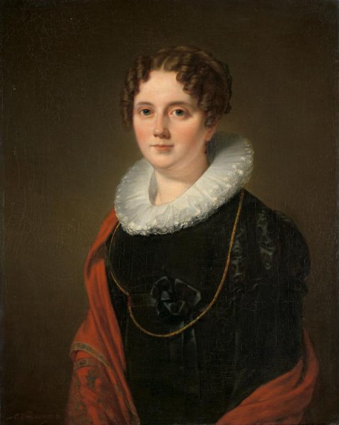 Cornelis Kruseman, Marie Allebé-Herckenrath, Grandmother of the Painter August Allebé