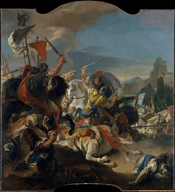 Giovanni Battista Tiepolo, The Battle of Vercellae