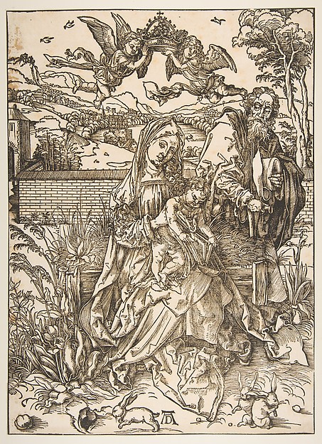 Albrecht Dürer, The Holy Family with the Three Hares