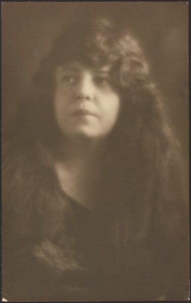 Louis Fleckenstein, [Portrait of a Woman with Hair Down]