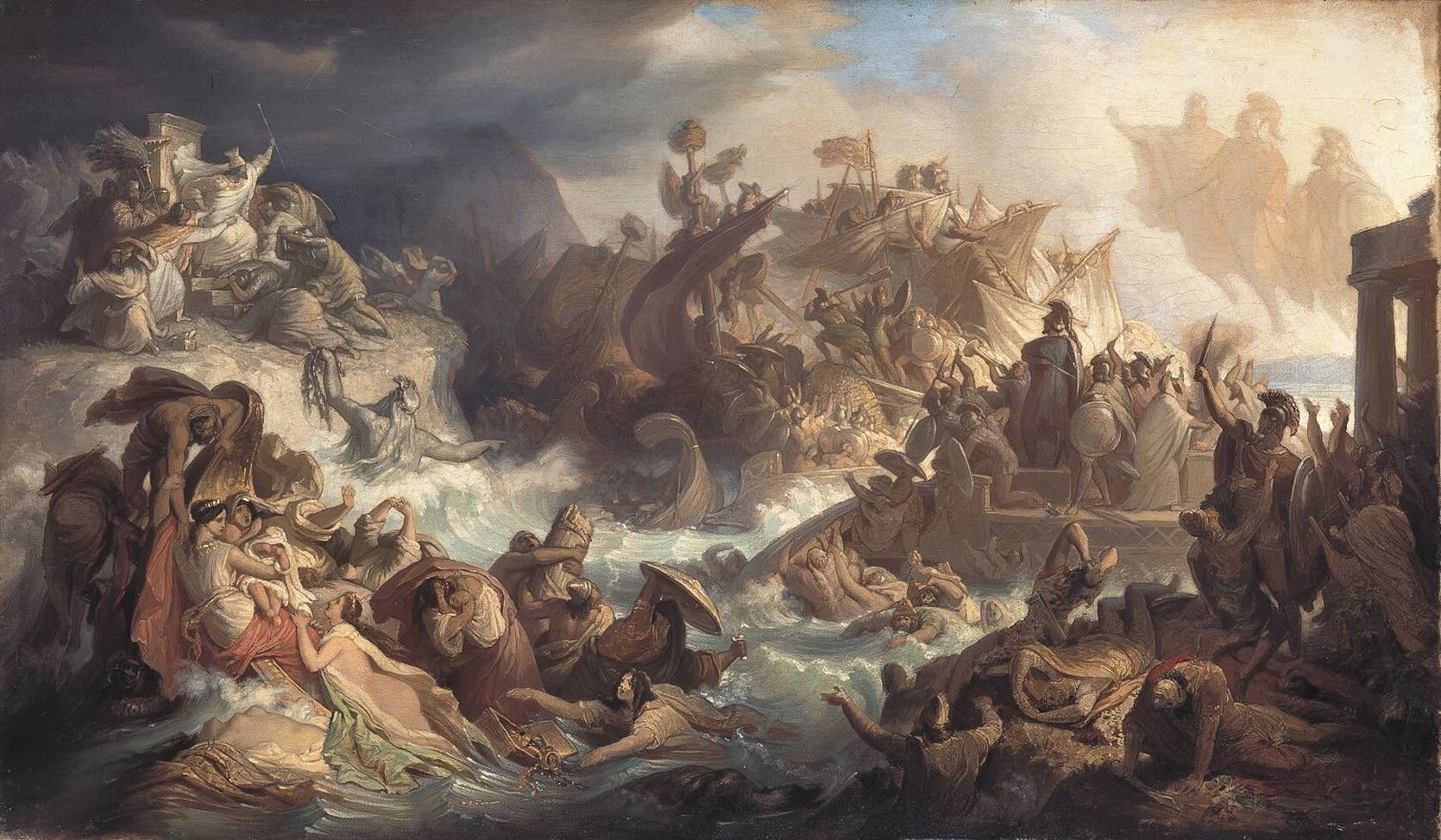 Wilhelm von Kaulbach, Die Schlacht bei Salamis