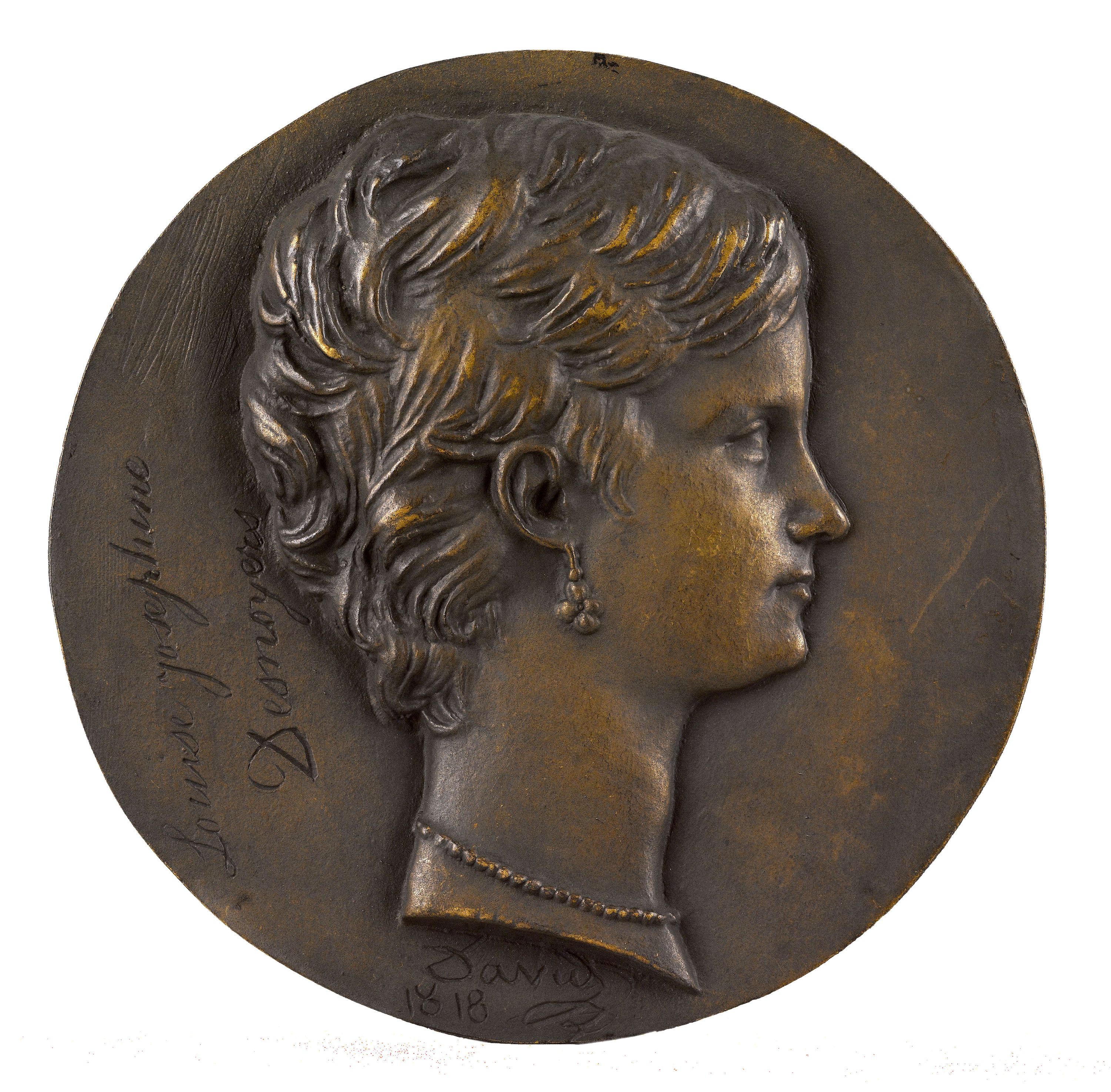 David d'Angers, Portrait de Louise-Joséphine Desnoyers