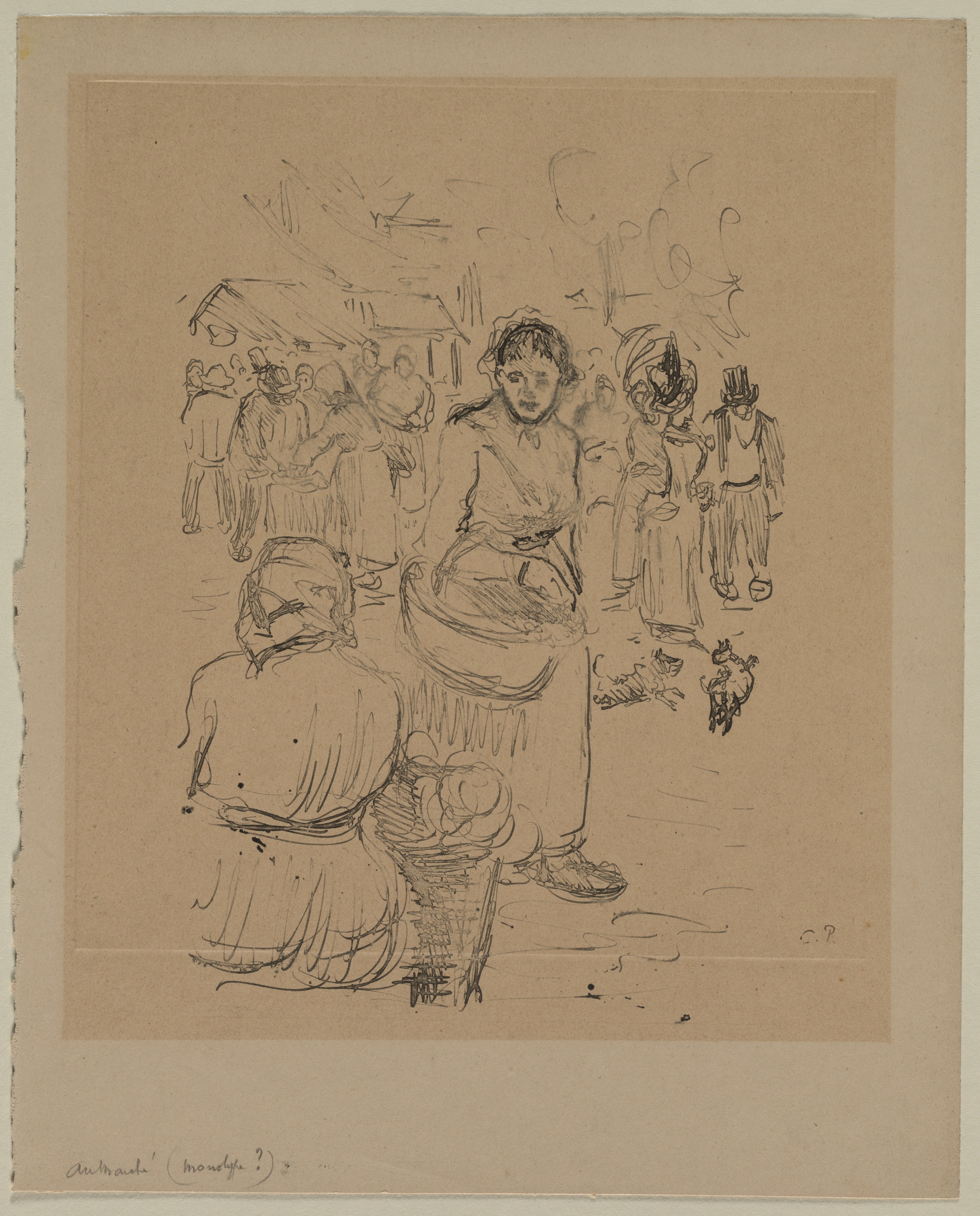 Camille Pissarro, At the Market