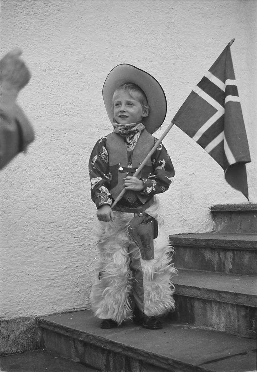 Anders Beer Wilse, Prot: Harald med flagg