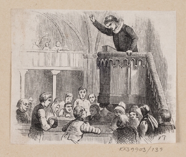 H.P. Hansen, Illustration til "En Historie" i H.C. Andersen, "Eventyr og Historier", Bind 2