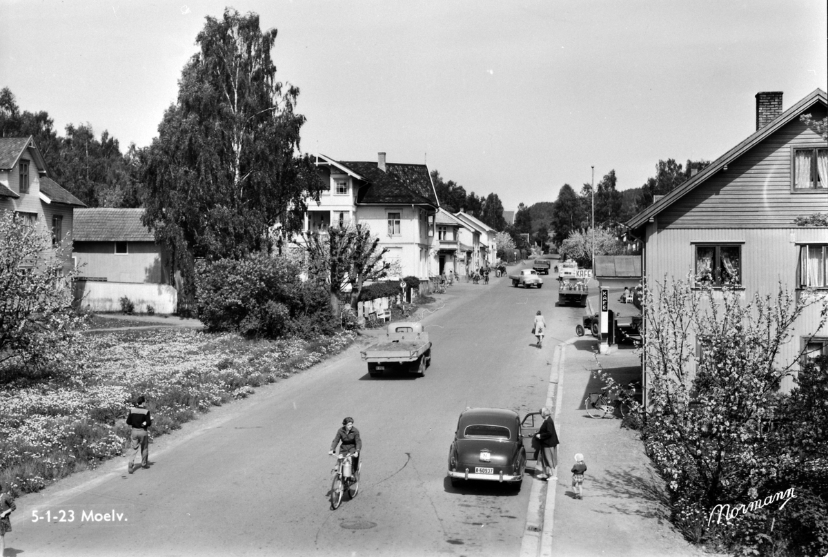 Anno Domkirkeodden, Storgata, Moelv, 1950-55.