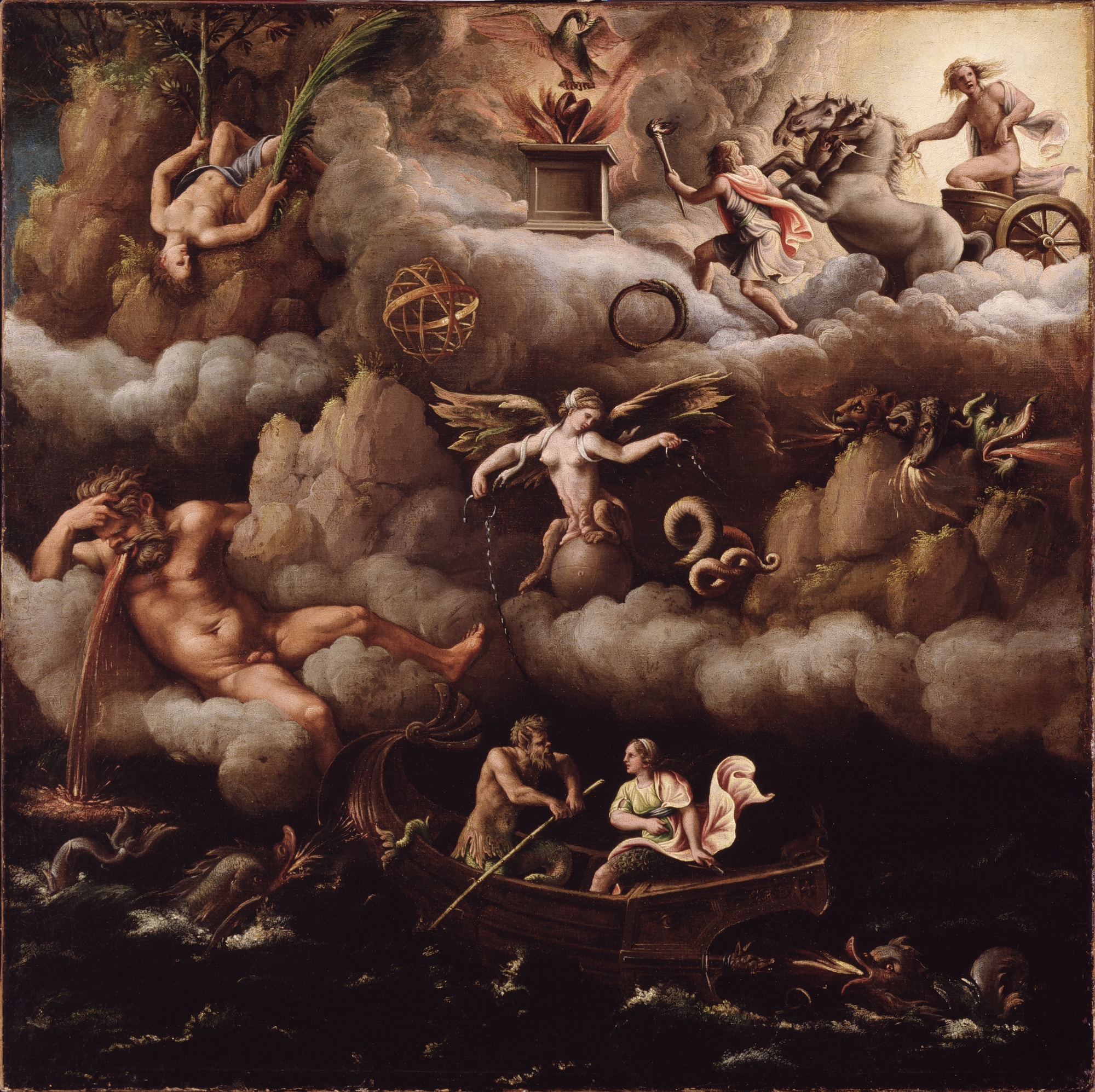 Giulio Romano, An Allegory of Immortality