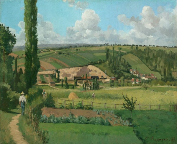 Camille Pissarro, Landscape at Les Pâtis, Pontoise