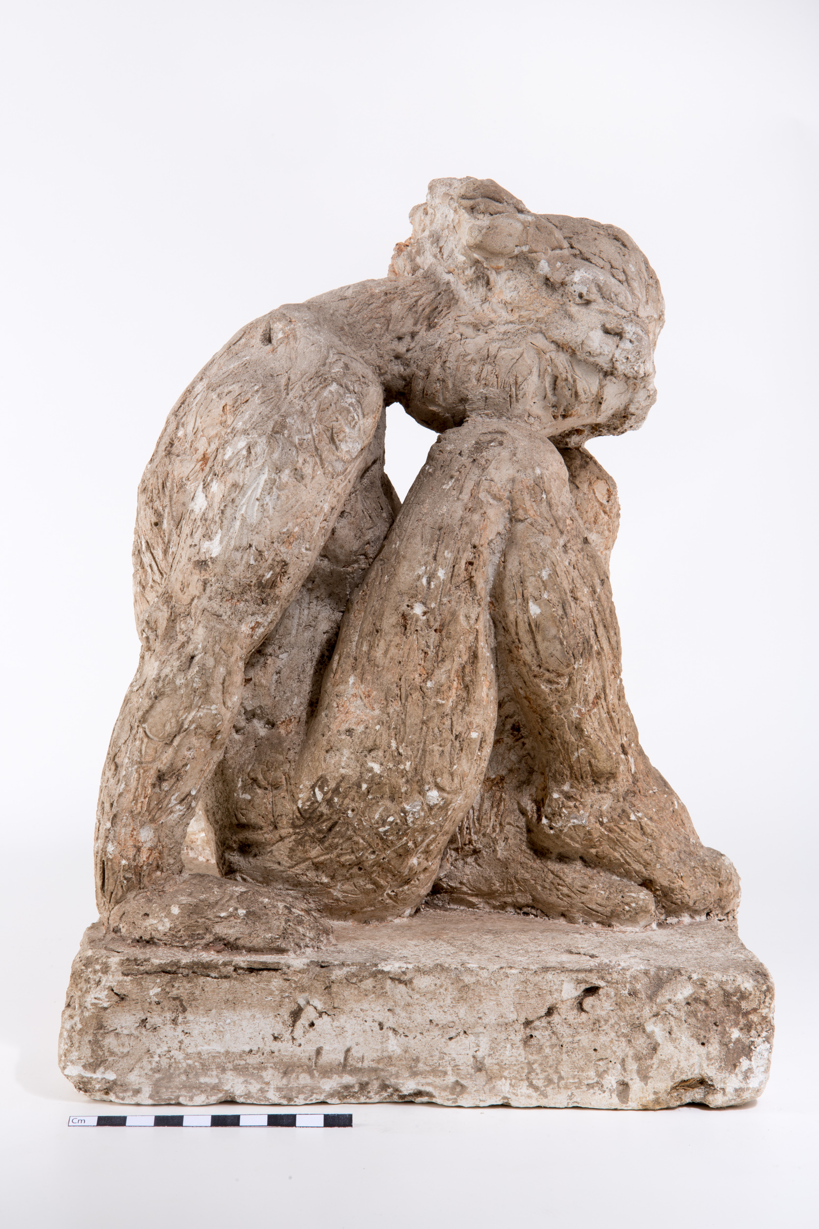 Anton (autor) Starkopf, seated female figure