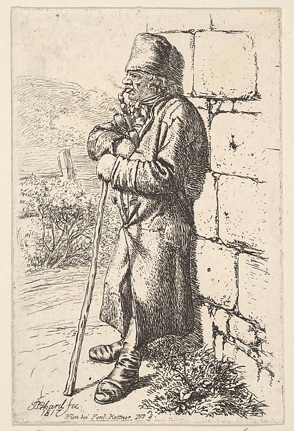 Johann Christoph Erhard, The Tobacco Smoker
