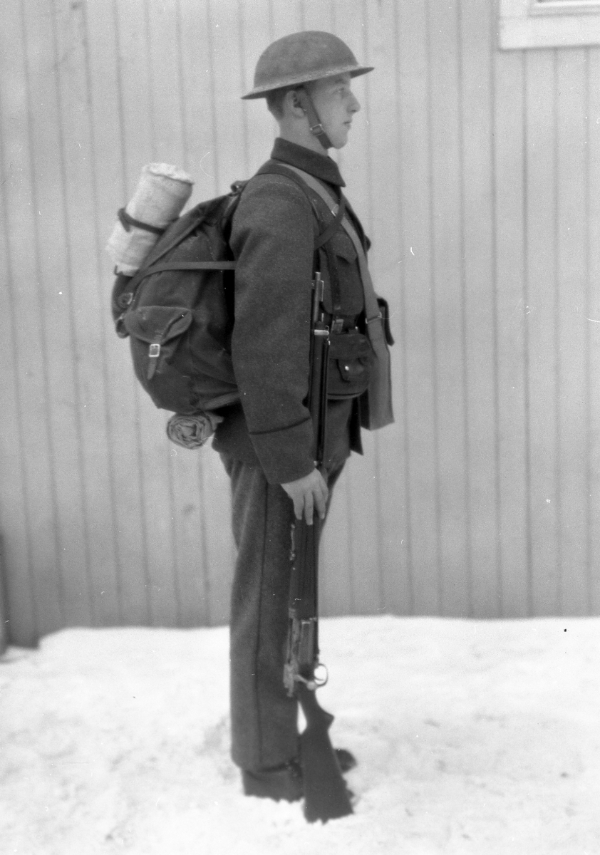 Anders Beer Wilse, Prot: Infanteri Uniform