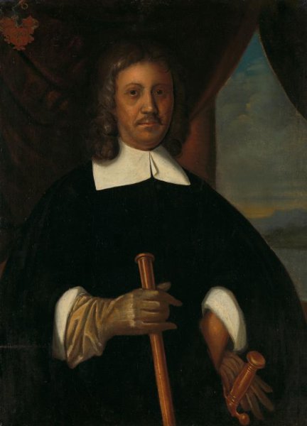 anonymous, Portrait of Jan van Riebeeck (1619-77). Commander of the Cape of Good Hope and of Malacca and Secretary of the High Government of Batavia