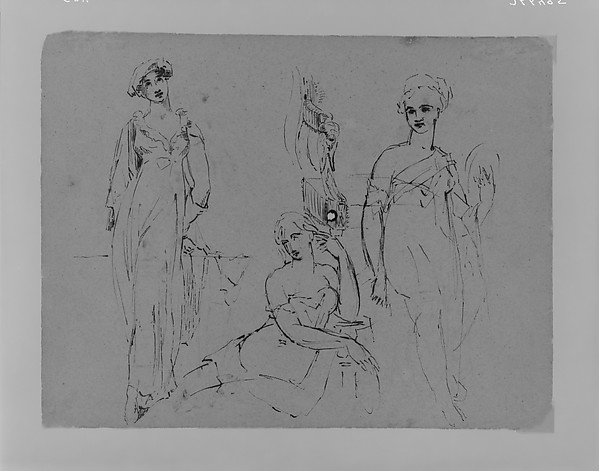 Thomas Sully, (From Sketchbook)