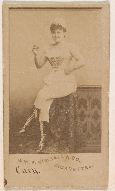 William S. Kimball & Company, Miss Cary, from the Actresses series (N203) issued by Wm. S. Kimball & Co.