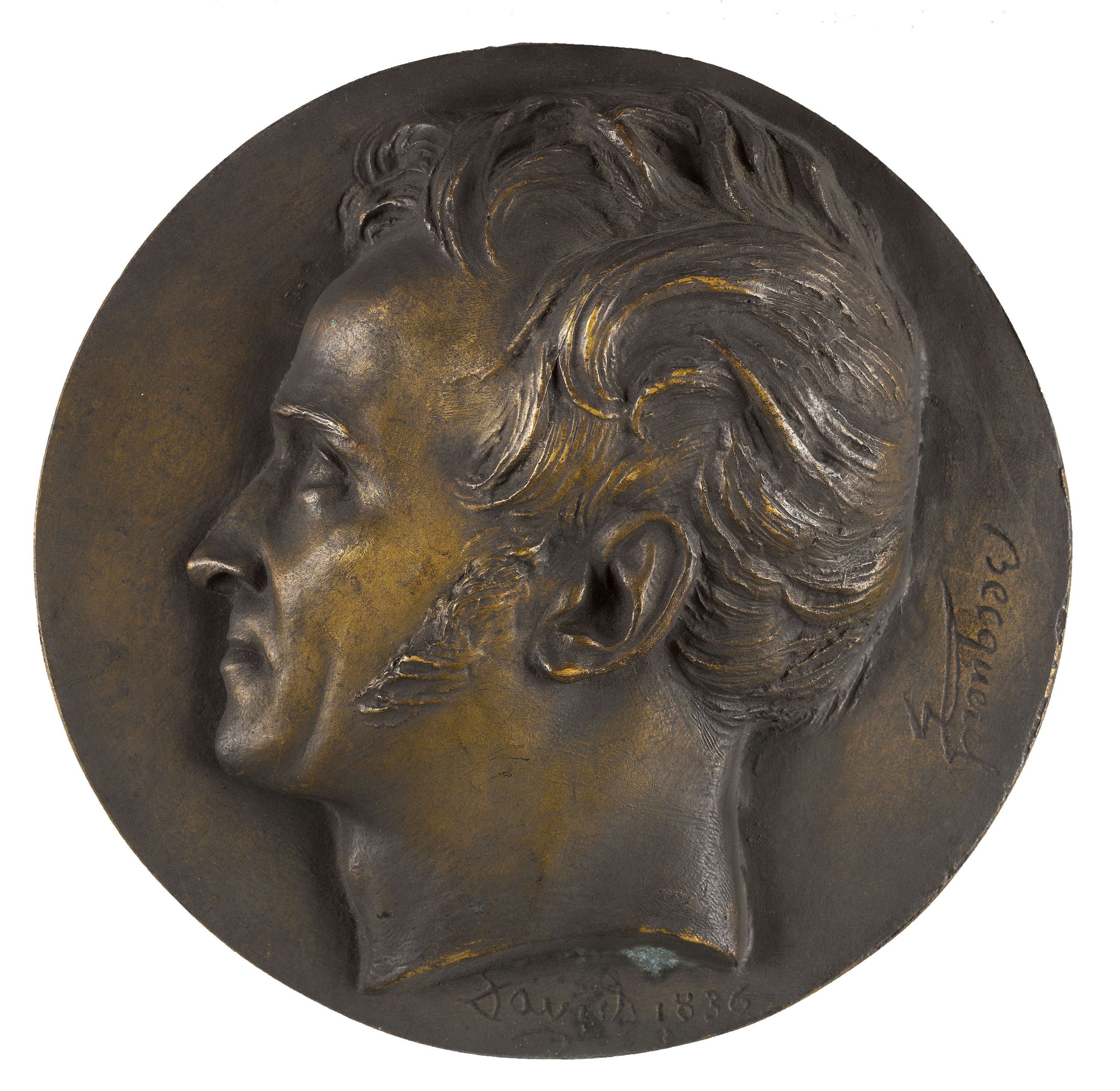 David d'Angers, Portrait d'Antoine-César Becquerel (1788-1878), physicien