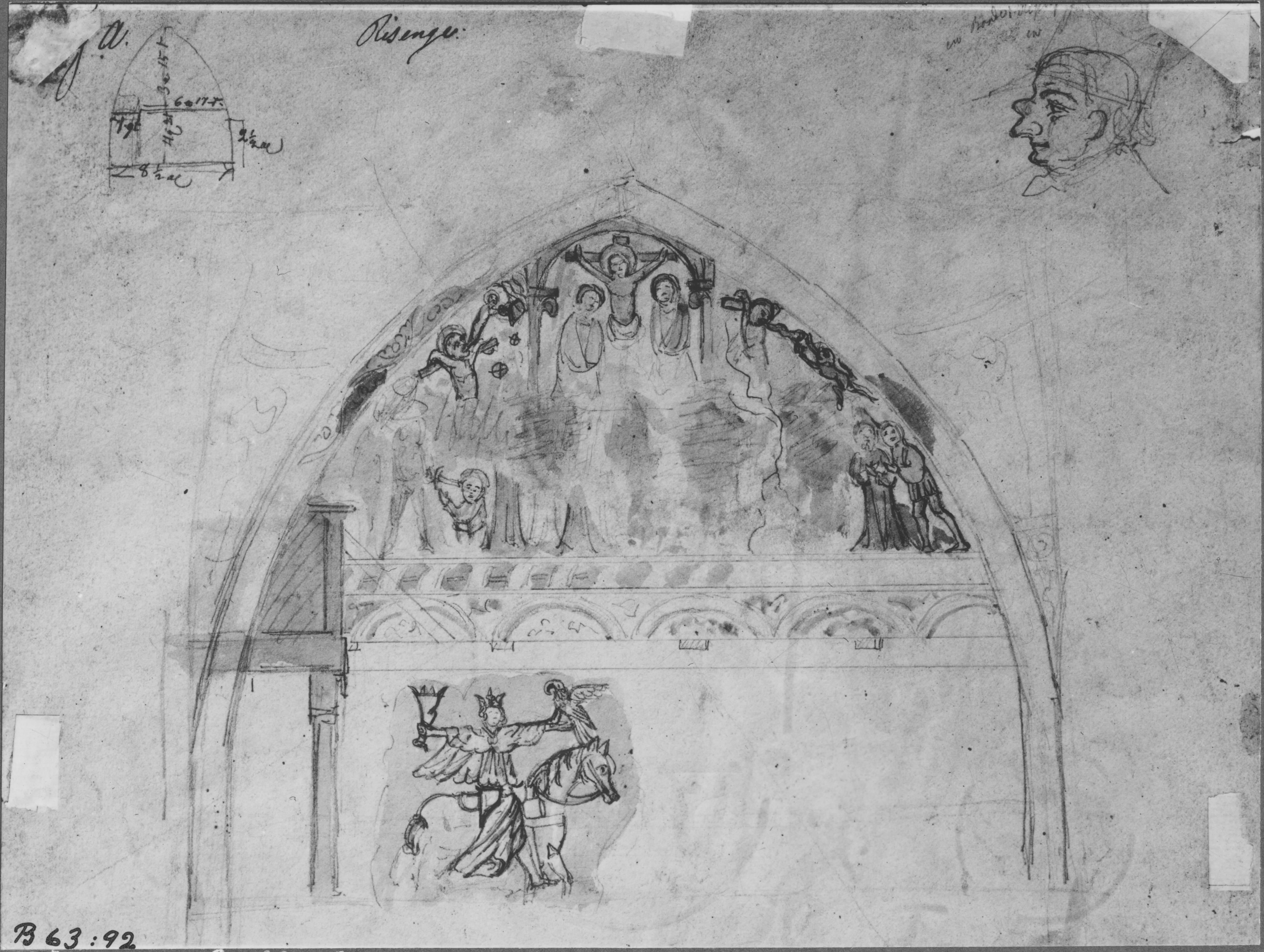 Nils Lagergren, Risinge kyrka