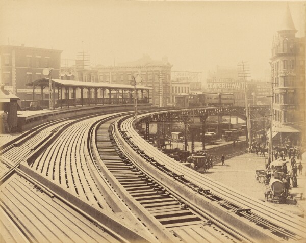 Unknown, New York, Elevated Railway