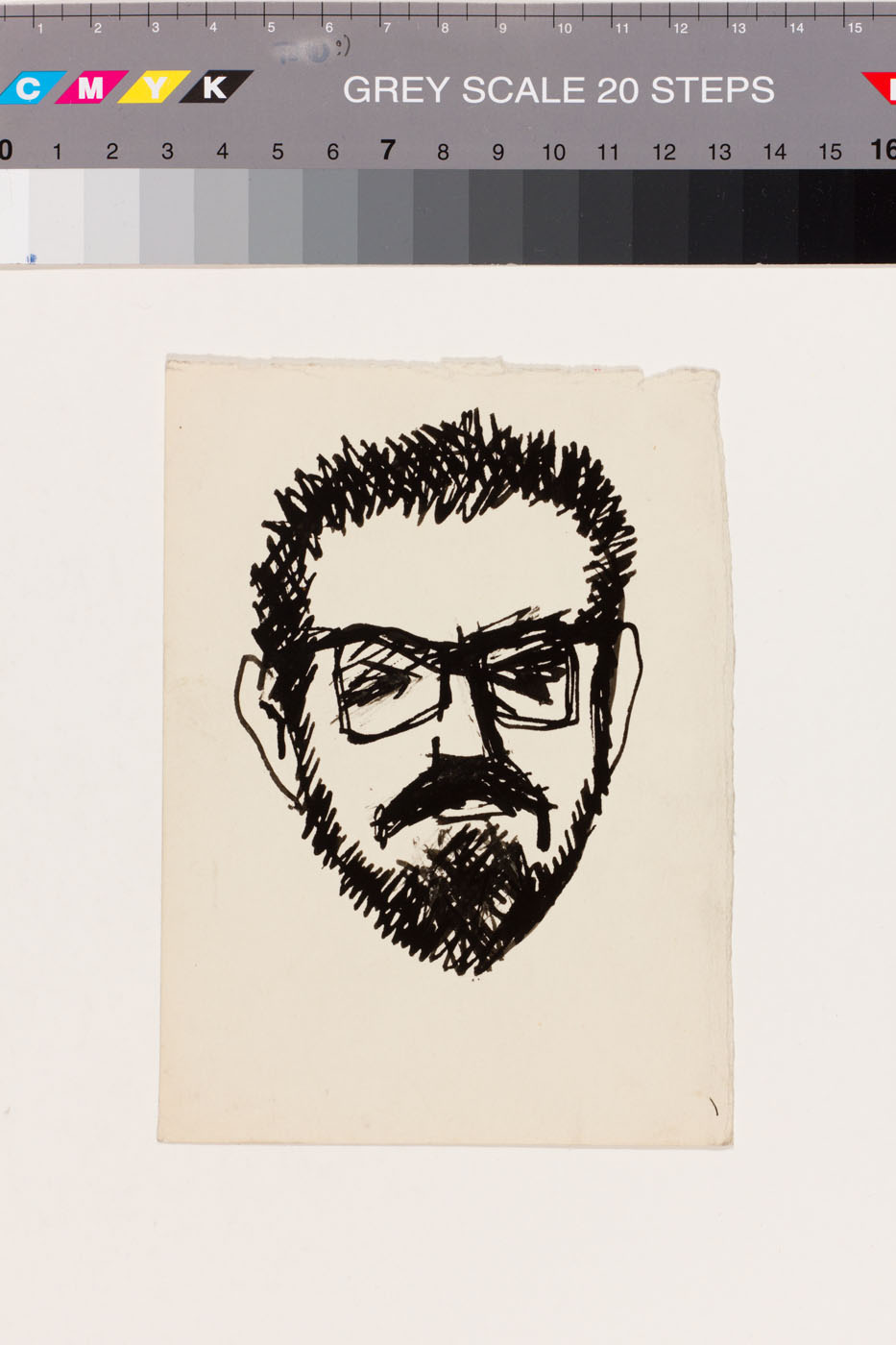 Ülo (autor) Sooster, Man with moustache