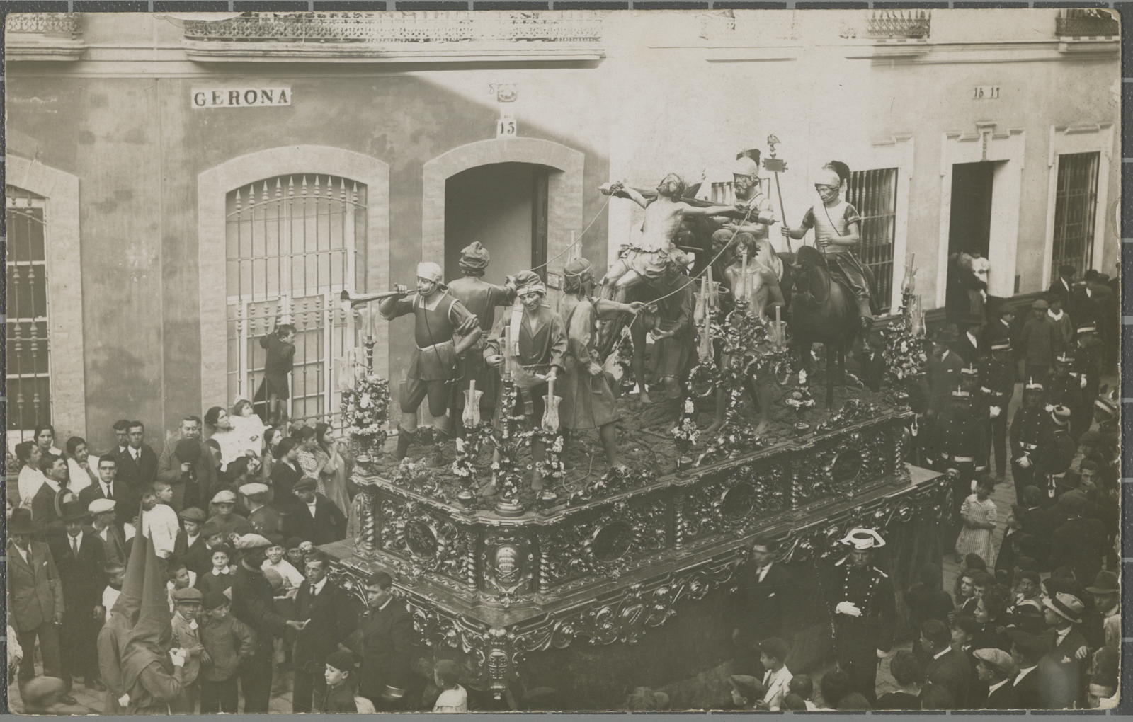 Desconegut, La Crucifixion. Iglesia de Sta. Catalina