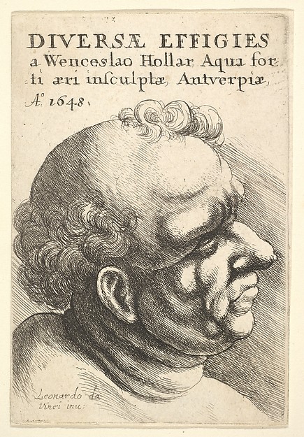 Wenceslaus Hollar, Title Page, Diversae Effigies