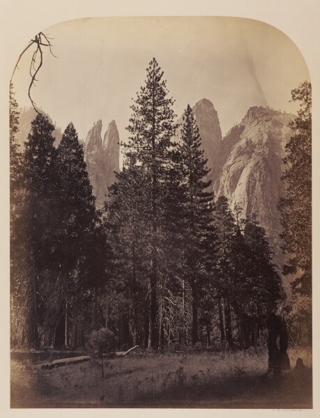 Carleton Watkins, Cathedral Spires - Yo Semite