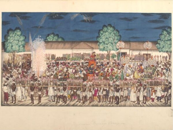 Unknown, Northern Indian marriage procession