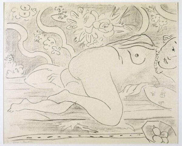 Henri Matisse, Nu couché et coupe de fruits (Arabesque IV)