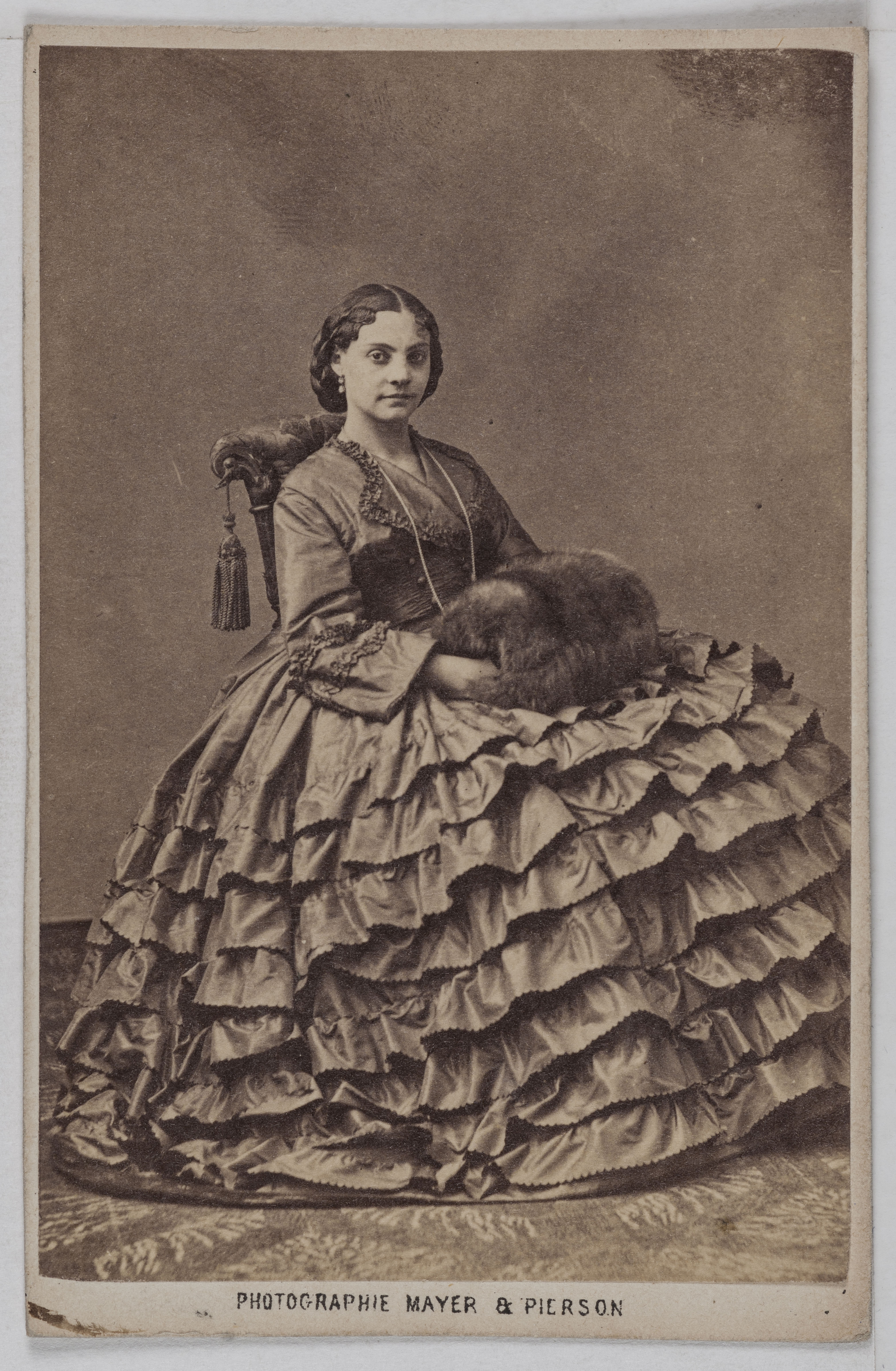 Mayer Frères et Pierson, Portrait de Maria, (actrice)