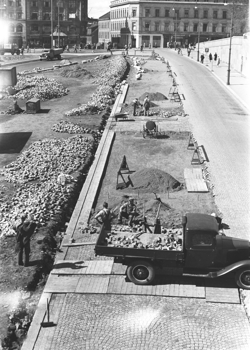 Anders Beer Wilse, Prot: Gateoparbeidelse Ibsens gate