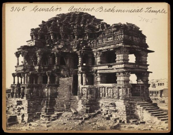Francis Frith, Gwalior Ancient Brahminical Temple