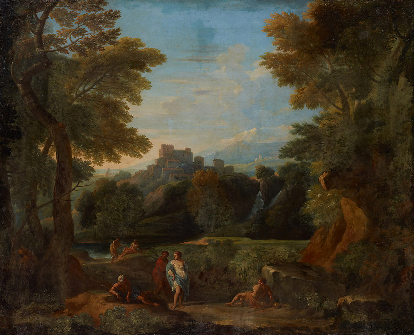 Jan Frans van Bloemen, Italian Landscape
