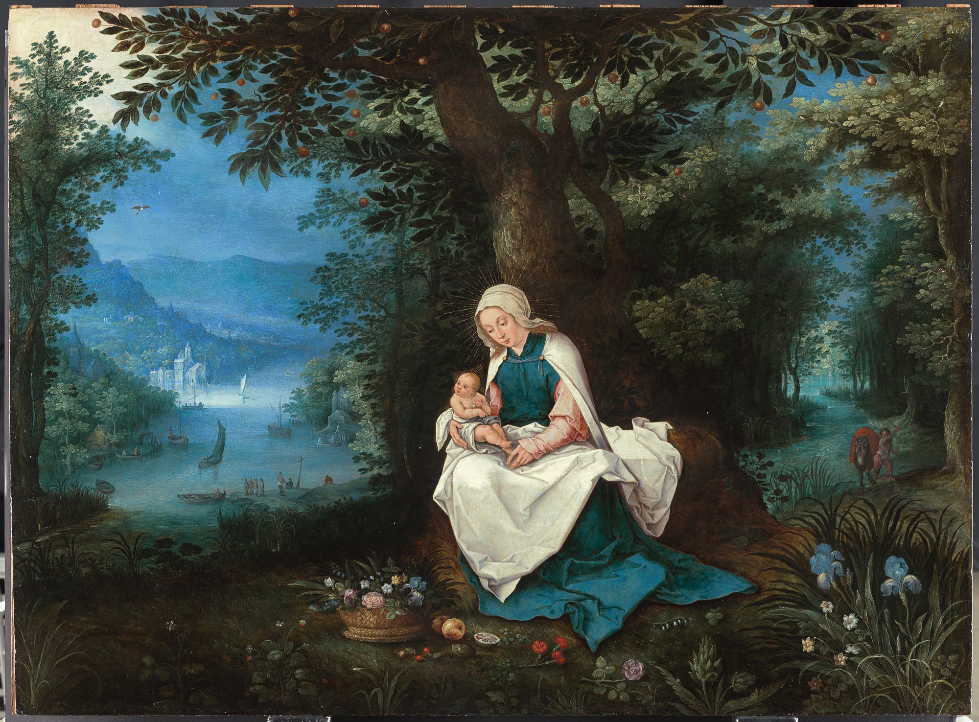 Jan Brueghel the Younger, Rest on the Flight into Egypt
