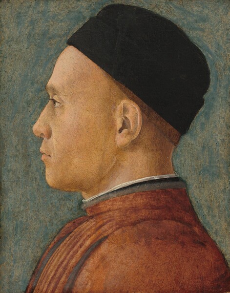 Andrea Mantegna, Portrait of a Man